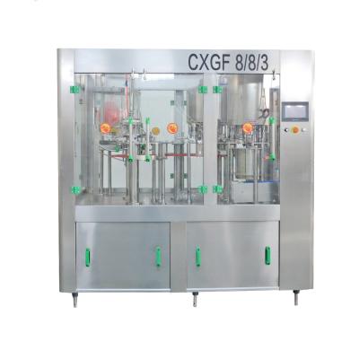 China Cadeia de fabricação automatizada da planta de engarrafamento da água da máquina de engarrafamento 6000BPH da água à venda