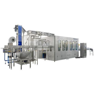China 30000BPH Mango Pulp Filling Machine Monoblock Filling And Capping Machine for sale