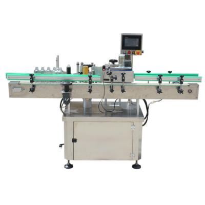 China 700KW Automatic Round Bottle Labeling Machine Front And Back Type for sale