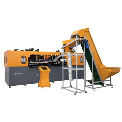 China PLC 9000BPH PET Stretch Blow Moulding Machine Automatic Yellow for sale