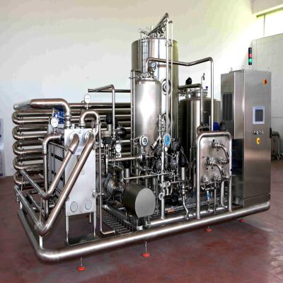China Homogenizing Beverage Processing System Small Scale Fruit Juice Processing Equipment for sale