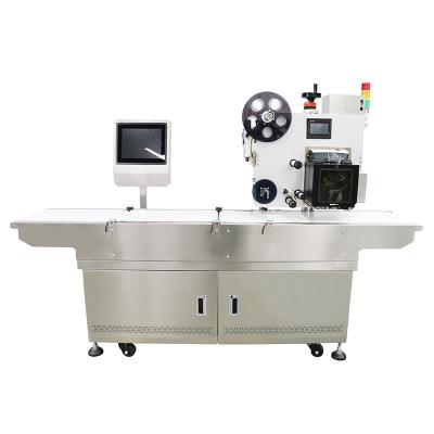 China Video Outgoing-Inspection Label Applicator for Fresh Meat Weighing and Printing Needs for sale