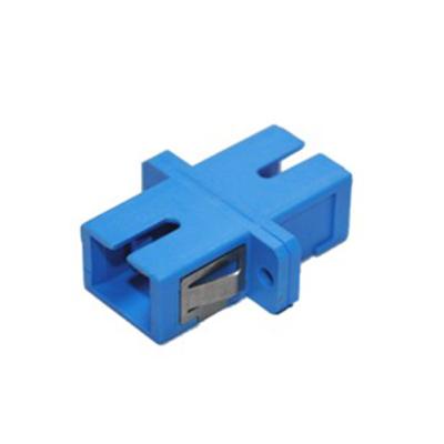 China SC Singlemodle Fiber optic Adaptor Simplex/Duplex  Blue color Adaptor for sale