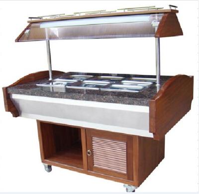 China Salad Buffet Commercial Buffet Equipment With Marble Stone Base NN-SB 1400 for sale