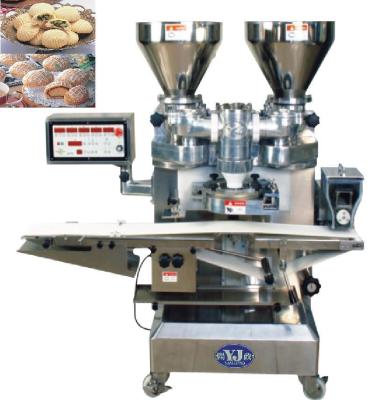 China Chocolate Filled Cookie, 2 Color Cookie Encrusting and Forming Machines / 4800 PCS / HR for sale