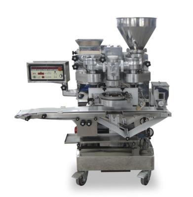China Mochi, Ginger Bread Encrusting Machines for Both Different Kinds of Dry or Wet Filling for sale