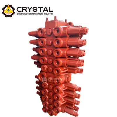 China Válvula de distribuição de válvula de controlo de escavadeira hidráulica personalizada à venda