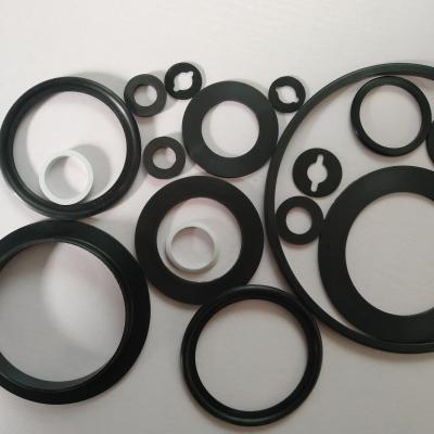 China 75A Nitrile Silicone Rubber O Ring Black FKM 75A NBR High Temp O Rings for sale