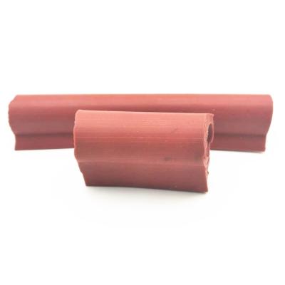 China Extruded OEM Red Rubber Seal Profile ISO9001 EPDM Rubber Strip for sale