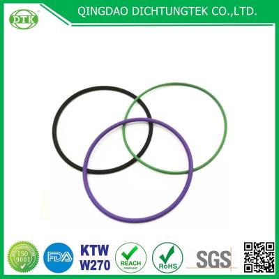 Китай Резиновые уплотнительные кольца Rohs NBR 75A Черные нитриловые уплотнительные кольца FKM продается