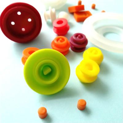 China Chemical Resistance Silicone Rubber Cap Gasket Food Grade Silicone Rubber Products for sale