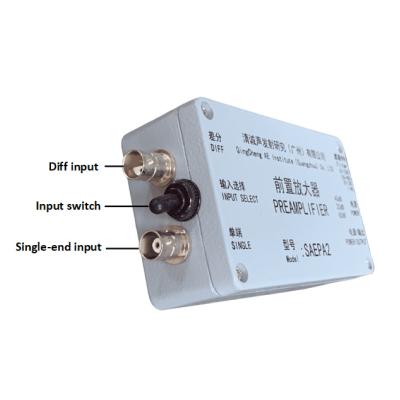 China IP65 _PAS _Acoustic Emission Preamplifier _20/40/60 dB Gain _Differential Input for sale