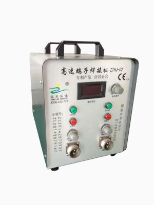 Chine Double machine de soudure industrielle de tête pour l'écouteur Lotus Plug Banana Plug à vendre