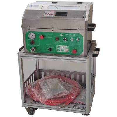 China AC220V Plastic Parts Dry Ice Cleaning Machine 250w Emergency Shutdown for sale