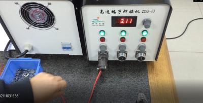 China cable del auricular de la máquina de DC de la cabeza que suelda audio 50Hz en venta