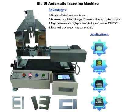 China Silicon Steel Chip EI Lamination Stacking Machine For Transformer Installation for sale