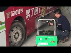 Dry Ice Blasting Cleaning Machine High Pressure For Bus