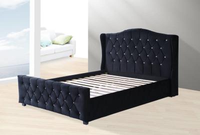 China Gas Lift Storage Overall Assembly Queen Size Platform Bed Frame Modern Design for sale