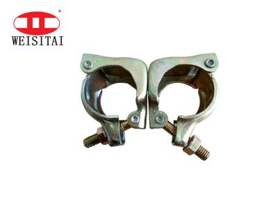 China Jis 110 Degree Double Clamp Pressed Swivel Coupler For Scaffolding for sale