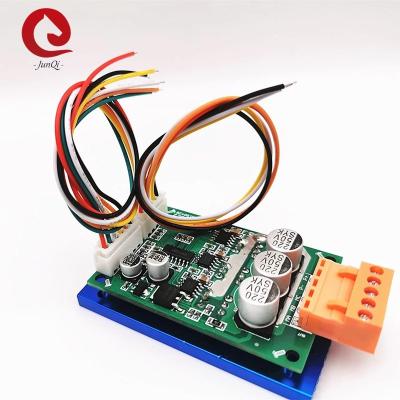 China JYQD-V7.3E2 Brushless DC Motor Driver Board , 12V - 36V Bldc Motor Driver With Heatsink and connector wires for sale