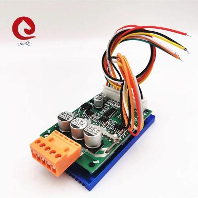 China JYQD_V7.3E2 DC12V-36V 500W High Power Brushless Motor PWM Controller Driver Board With connector wires and heatsink for sale