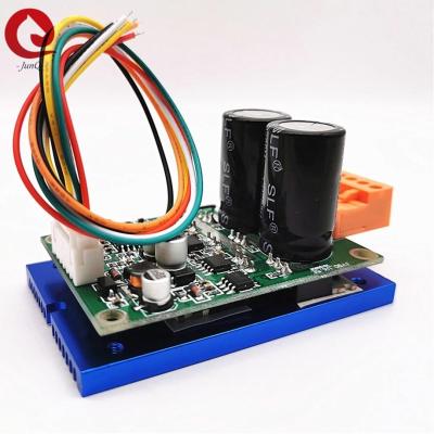 China 36-72V Original JUYI Tech JYQD-V6.5E bldc motor driver board for sensorless BLDC motor with heatsink,connector and wires for sale