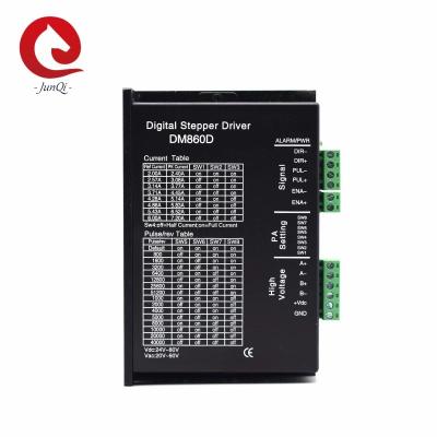 China DM860D 2 Phase Stepper Motor Driver 2.4A 7.2A 24VDC 80VDC Engraving Cutting Machine for sale