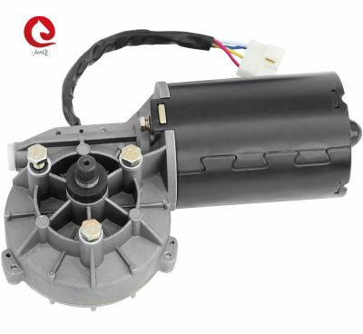 China 4890g Rear Windscreen Wiper Motor Enclosed Electric Brush Gear Excavator Bus DC Motor for sale