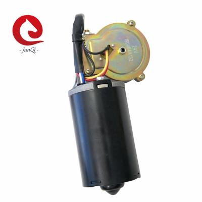 China ZD2730 120W 71N.M 24V DC Worm Gear Motor For Travel Bus Excavator for sale