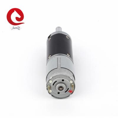 China 6~24v  4~2000rpm 28mm Planetary Gear DC Motor, 0.3~10kgf.cm With 385 DC Motor, cusomized shaft and speed accept for sale