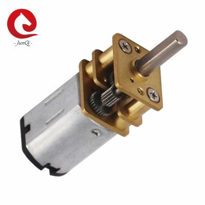China N20 3V 6V 12V 24V DC Spur Gear Motor With 12mm Gearbox for Electric Bicycle for sale