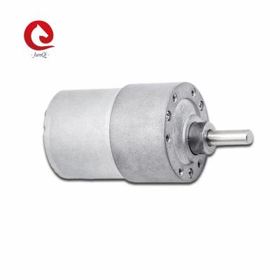 China JQM-37RS3530  37mm Gearbox Motor DC12V 24V 80rpm Small Electric Gearbox Motor With Encoder for sale