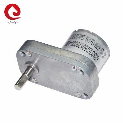China JQM-65SS3525  Dia 65mm Reducer Gear Motor 12V 10RPM  For Garbage Disposer Home Applicance Slot Machine for sale