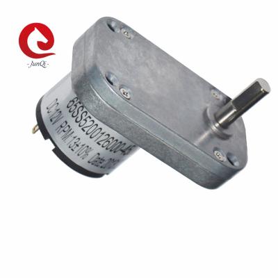 China JQM-65SS520  90 Degree Dia 24V Electric DC Transmission Gearbox Motor For Vent Window for sale