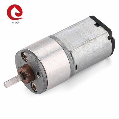 China Small DC Spur Gearbox Brush Motor  6V 030 DC Motor with 16mm Gearbox JQM-16RS030 For Hair Curler for sale