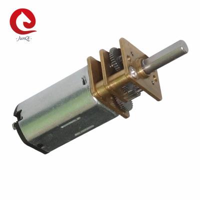 China N30 DC Motor with 12mm Spur Gearbox 3V 6V 12V Small reduction Motor For Electric Toys for sale