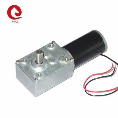 China 24V 9000RPM 12V DC Gear Motors High Torque 21kgf.Cm 58x40mm Worm Gearbox for sale