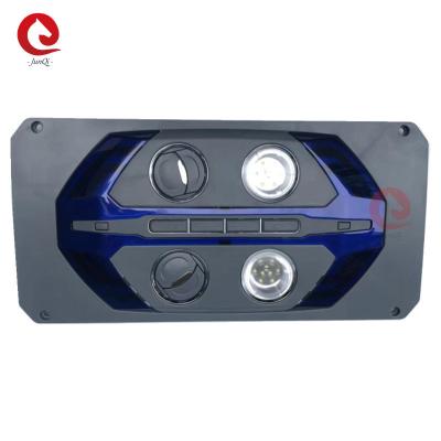 China Blue LED Reading Light Auto Bus Air Vent Louver 24V Without USB Port for sale