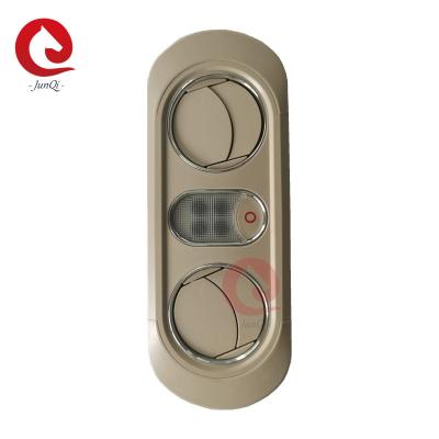 China Plastic Universal Bus Air Vent ISO9001 CE CCC Certified With Reading Lamp for sale