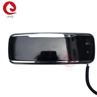 China Bus Interior Parts Plating Edge Digital Electric Clock 24v For Time Showing for sale