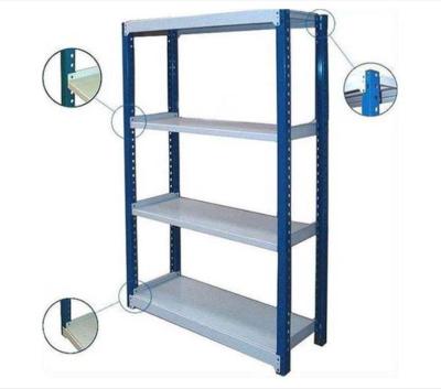 China ASRS Industrial Storage Racking Systems Beam Boltless Shelving for sale
