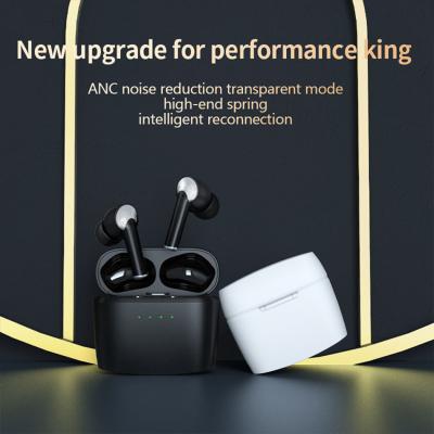 China Auriculares de botón inalámbricos negros IPX5 de los auriculares activos de la cancelación de ruido de IPhone Android en venta