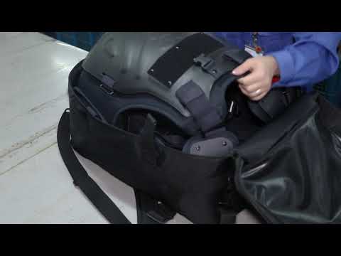 How to pack Full body protection Anti Riot Suit With Bionic Structure