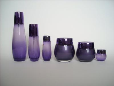 China 120ml 100ml pulverizou o ISO vazio de empacotamento cosmético da garrafa de vidro à venda