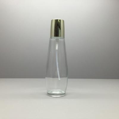 China 120ml 100ml Sprayed Cosmetic Packaging Empty Glass Bottle ISO for sale