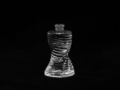 Chine 100ml fait sur commande Flint Clear Perfume Glass Bottles et pots à vendre