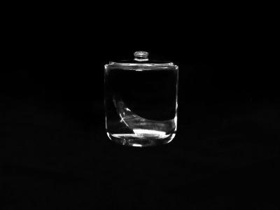China OEM 100ml Frosting Clear Perfume Glass Bottles and Jars for sale