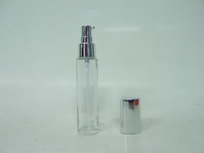 China OEM Mini Spray Empty Glass Bottles for Foundation Cosmetics with WT Pump & Cap for sale