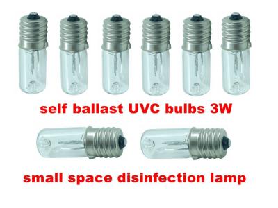 China Self Ballasted UVC Light Bulbs For Shoe Cabinet Microwave Oven for sale