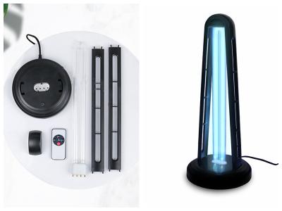 China detachable ultraviolet uv table lamp 38w with remote control à venda